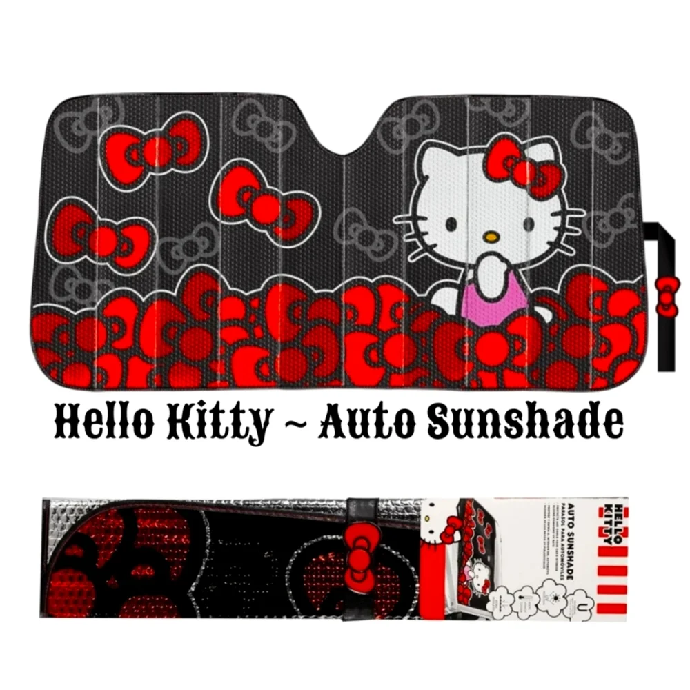 🎀Sanrio Hello Kitty Auto UV Protection Sunshade - Picture 1 of 7